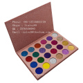 Make-up 24 Farben Private Label Kosmetik Glitter Lidschatten-Palette OEM-Logo